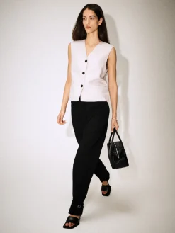 LINEN VEST
