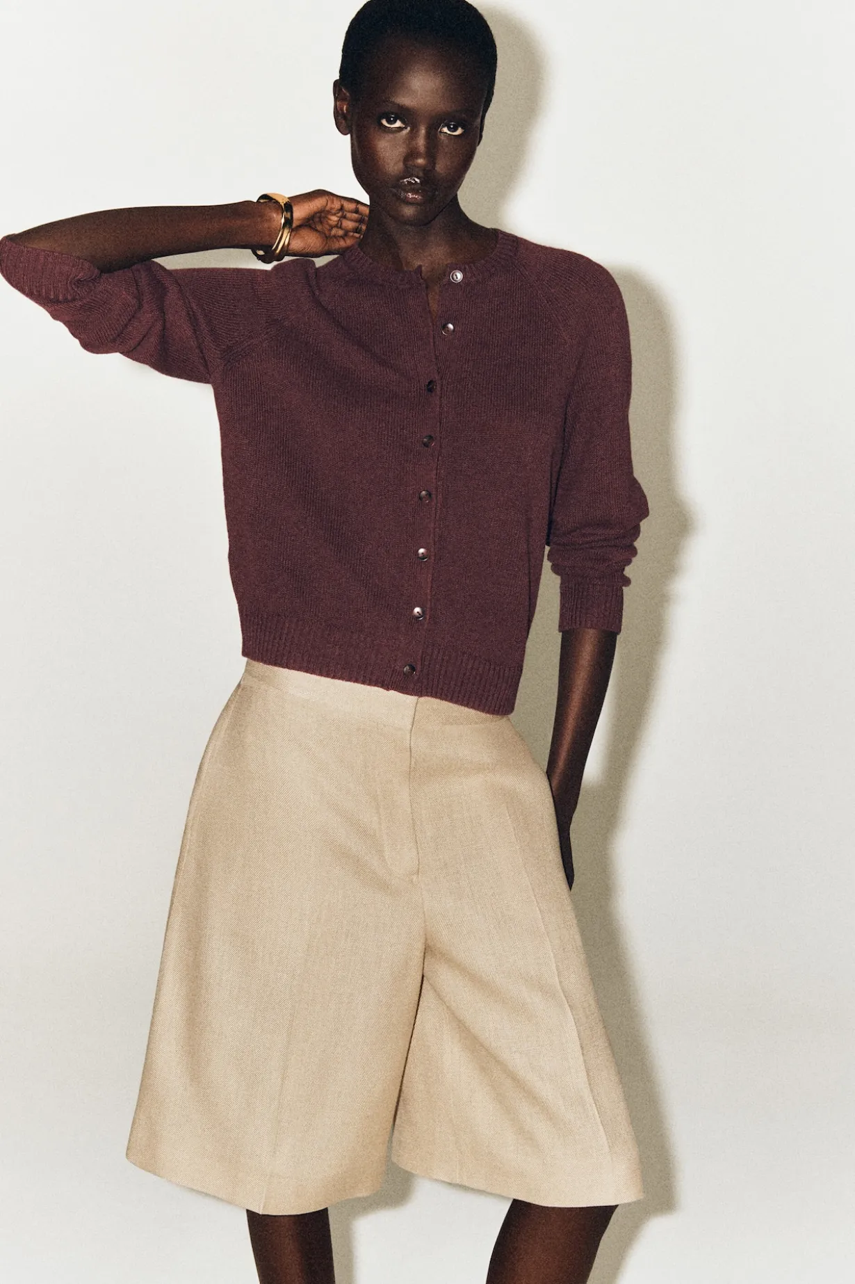 LONGLINE TAILORED SHORTS