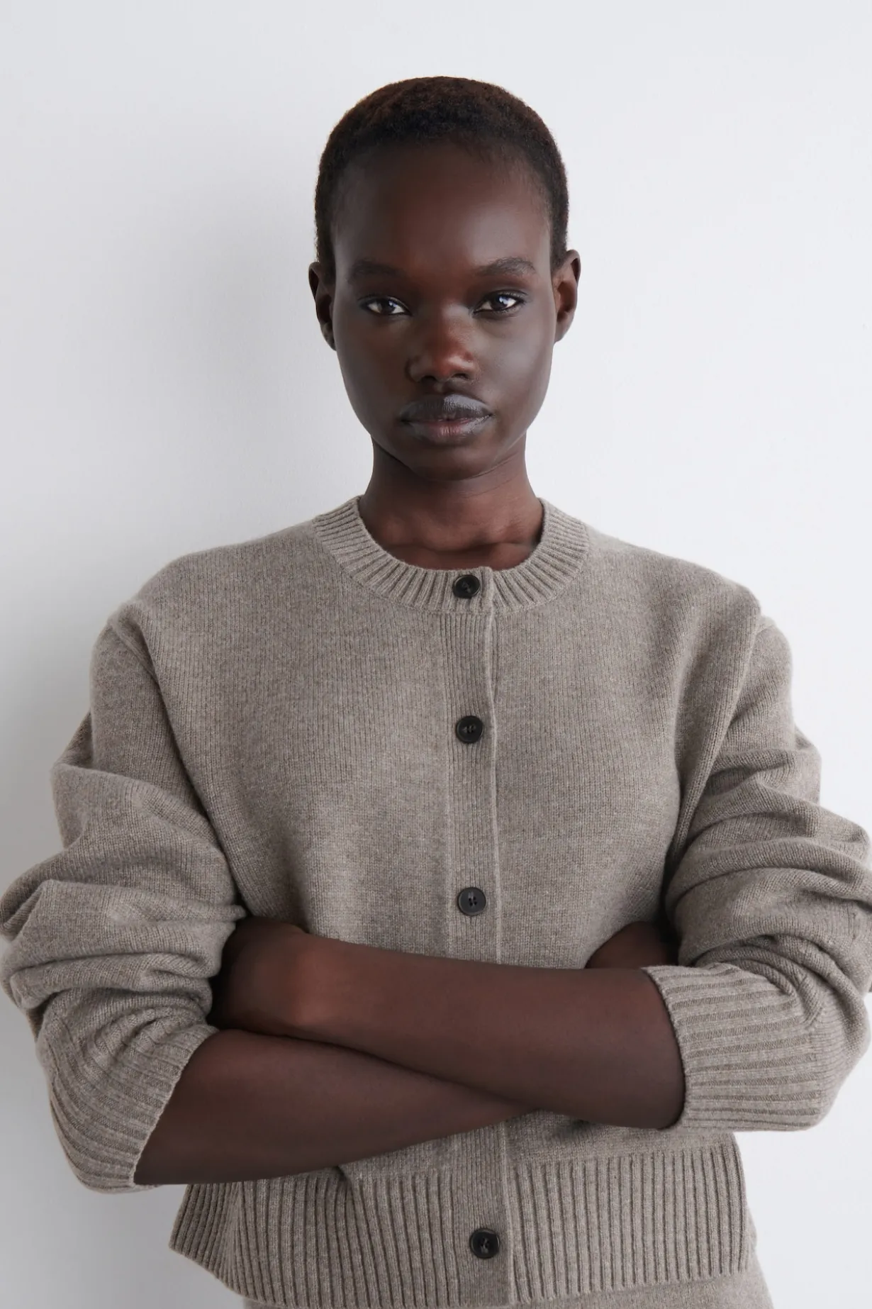 MERINO WOOL CARDIGAN