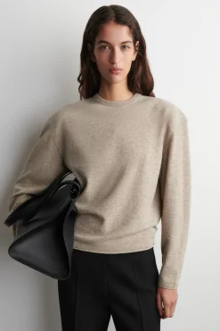 MERINO WOOL CREW-NECK SWEATER