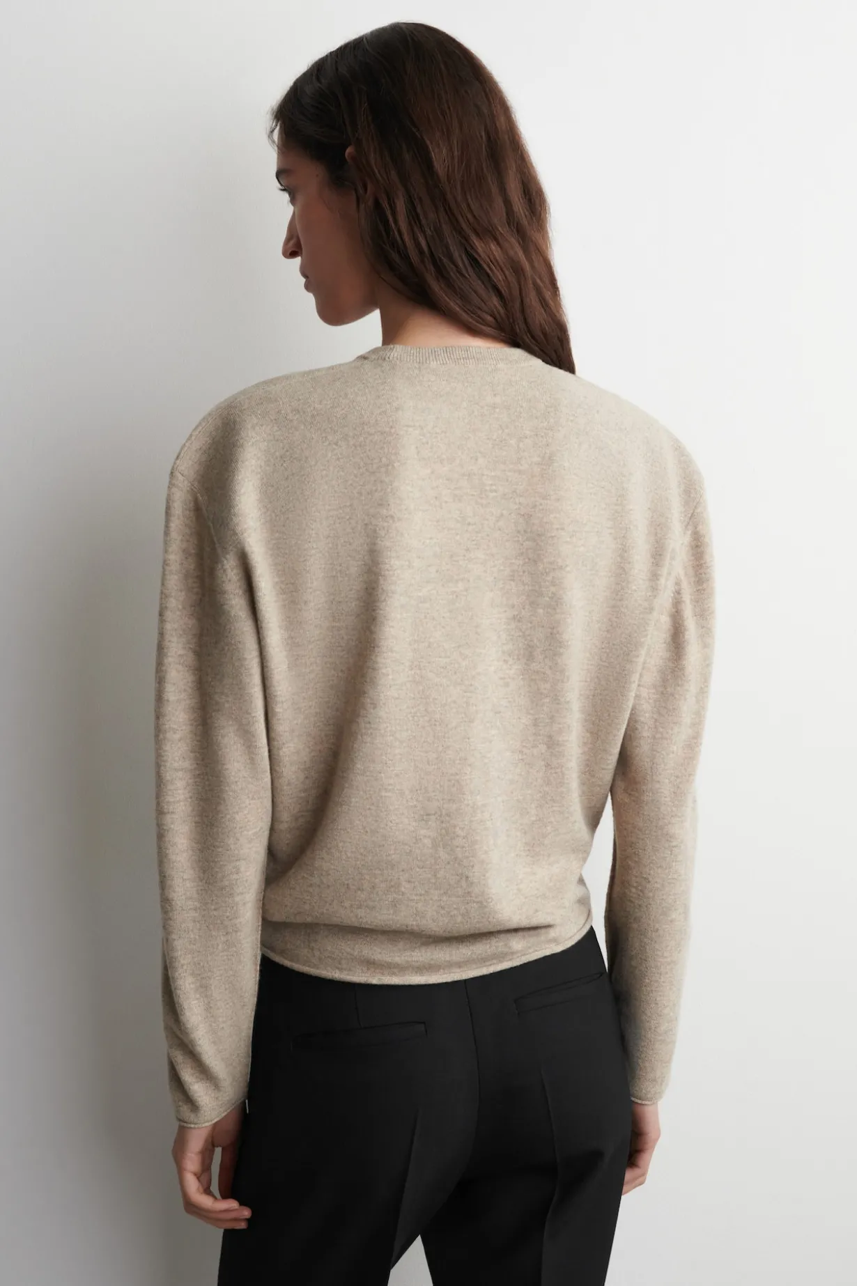 MERINO WOOL CREW-NECK SWEATER