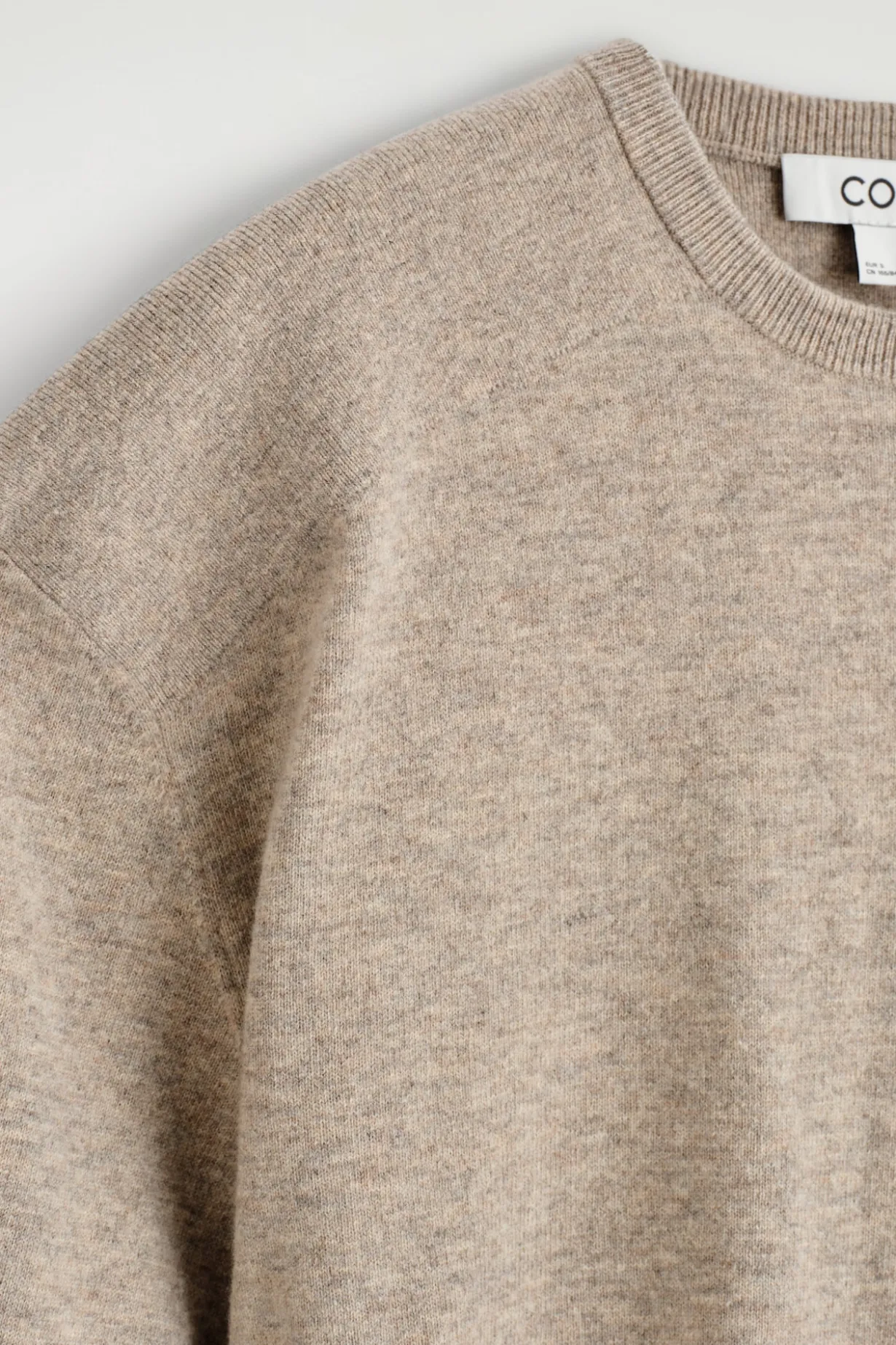 MERINO WOOL CREW-NECK SWEATER