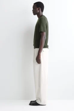 MERINO WOOL KNITTED T-SHIRT