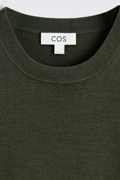 MERINO WOOL KNITTED T-SHIRT
