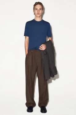 MERINO WOOL KNITTED T-SHIRT