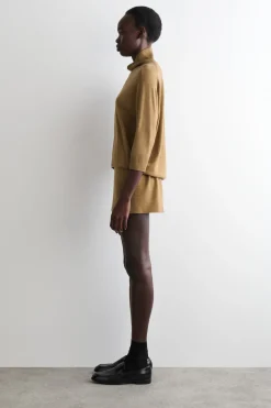 MERINO WOOL ROLL-NECK SWEATER