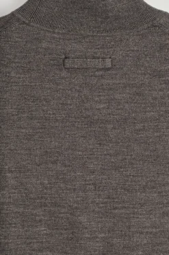 MERINO WOOL ROLL-NECK VEST