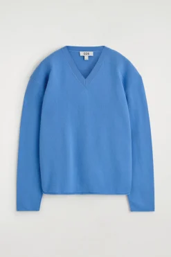 MERINO WOOL V-NECK SWEATER