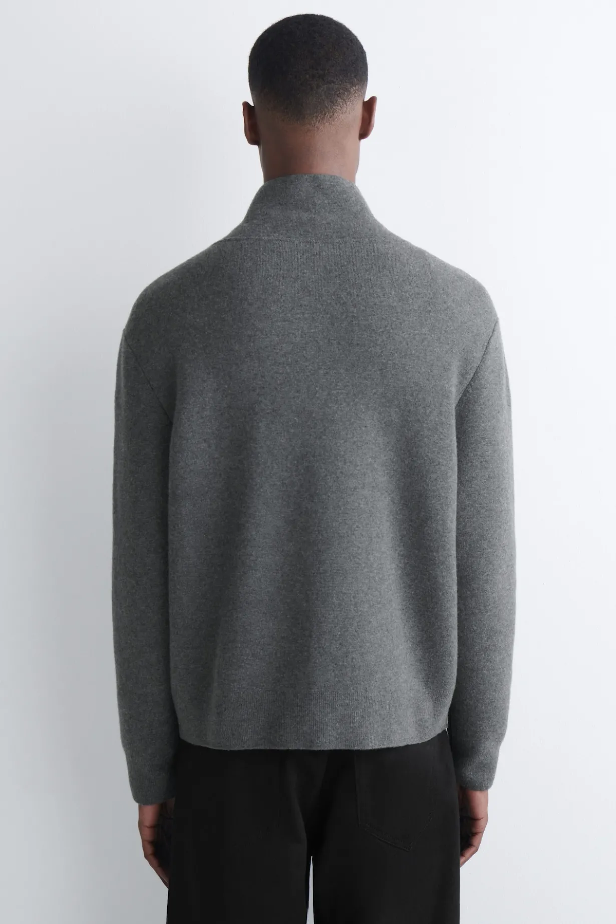 MERINO WOOL ZIP-UP TRACK JACKET