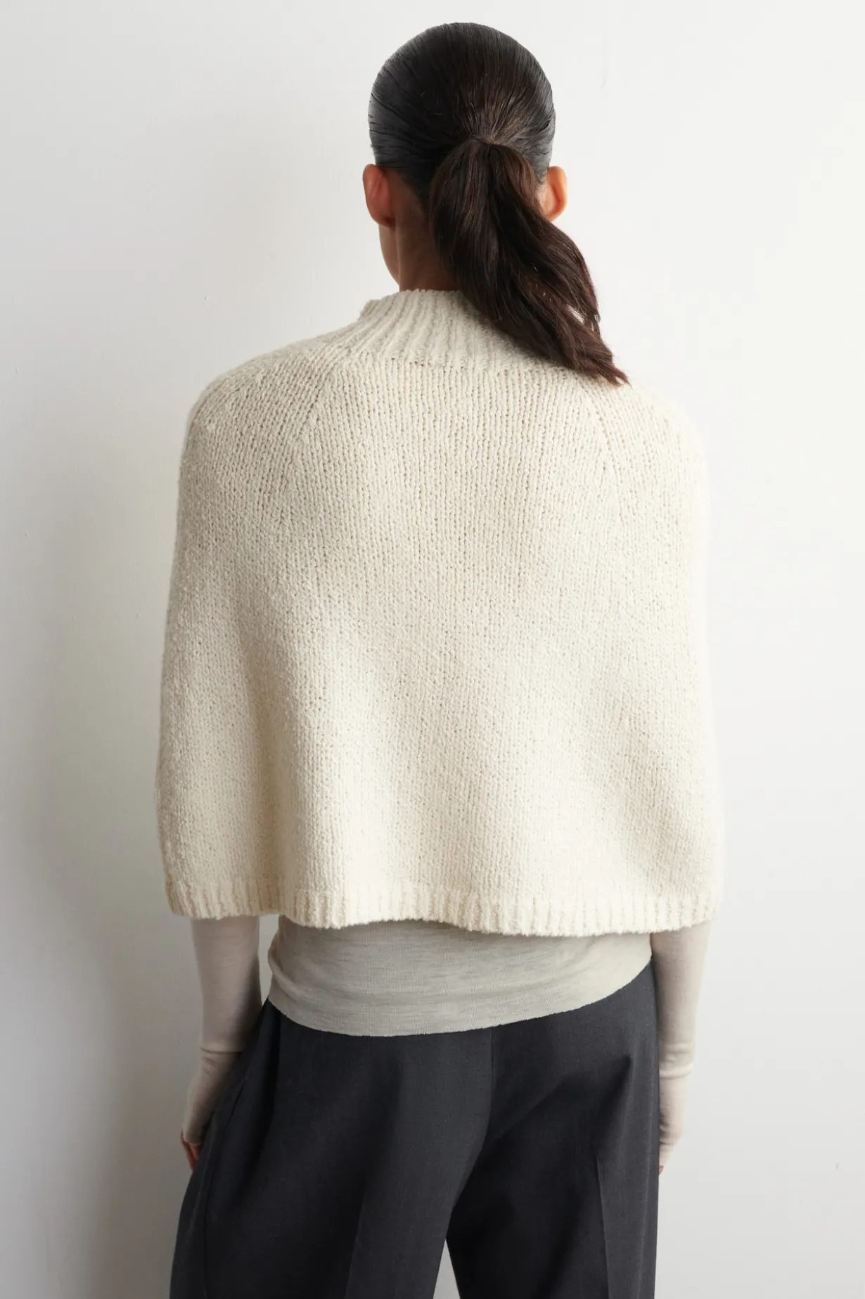 MERINO-CASHMERE CAPE