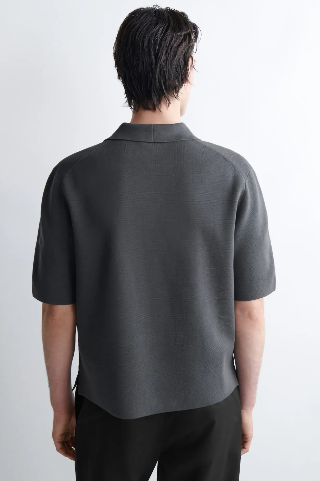 MILANO-KNIT COTTON POLO SHIRT