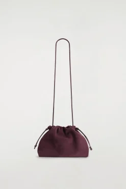 MINI CAVATELLI CLUTCH BAG - SUEDE