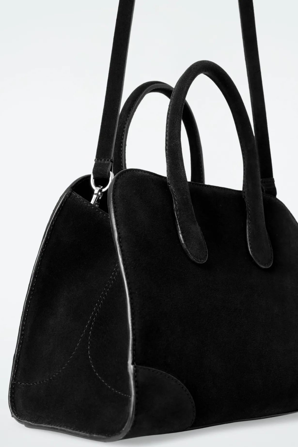 MINI STUDIO BOWLING BAG - SUEDE
