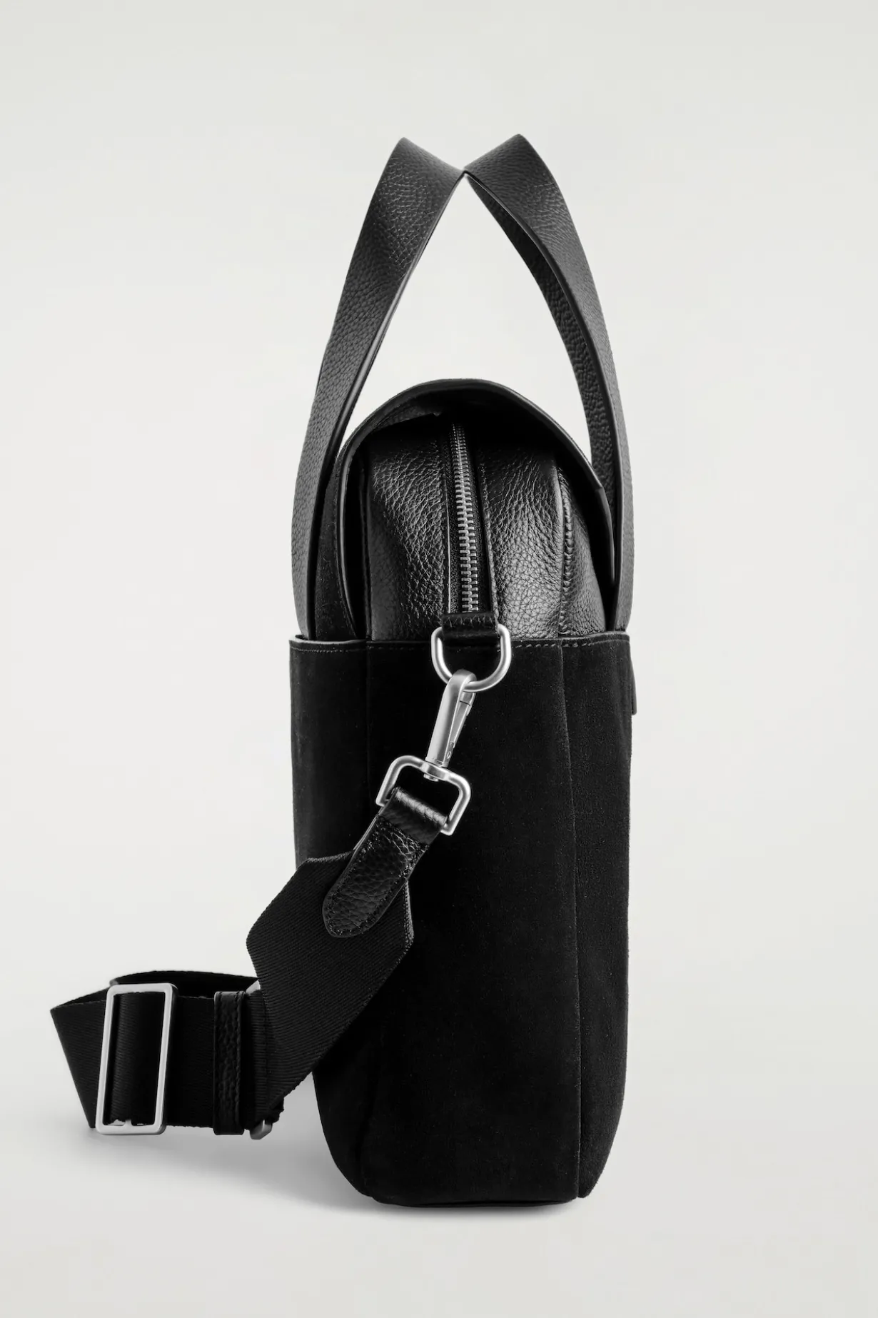 MINIMAL BRIEFCASE - SUEDE