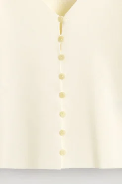 MINIMAL KNITTED V-NECK CARDIGAN