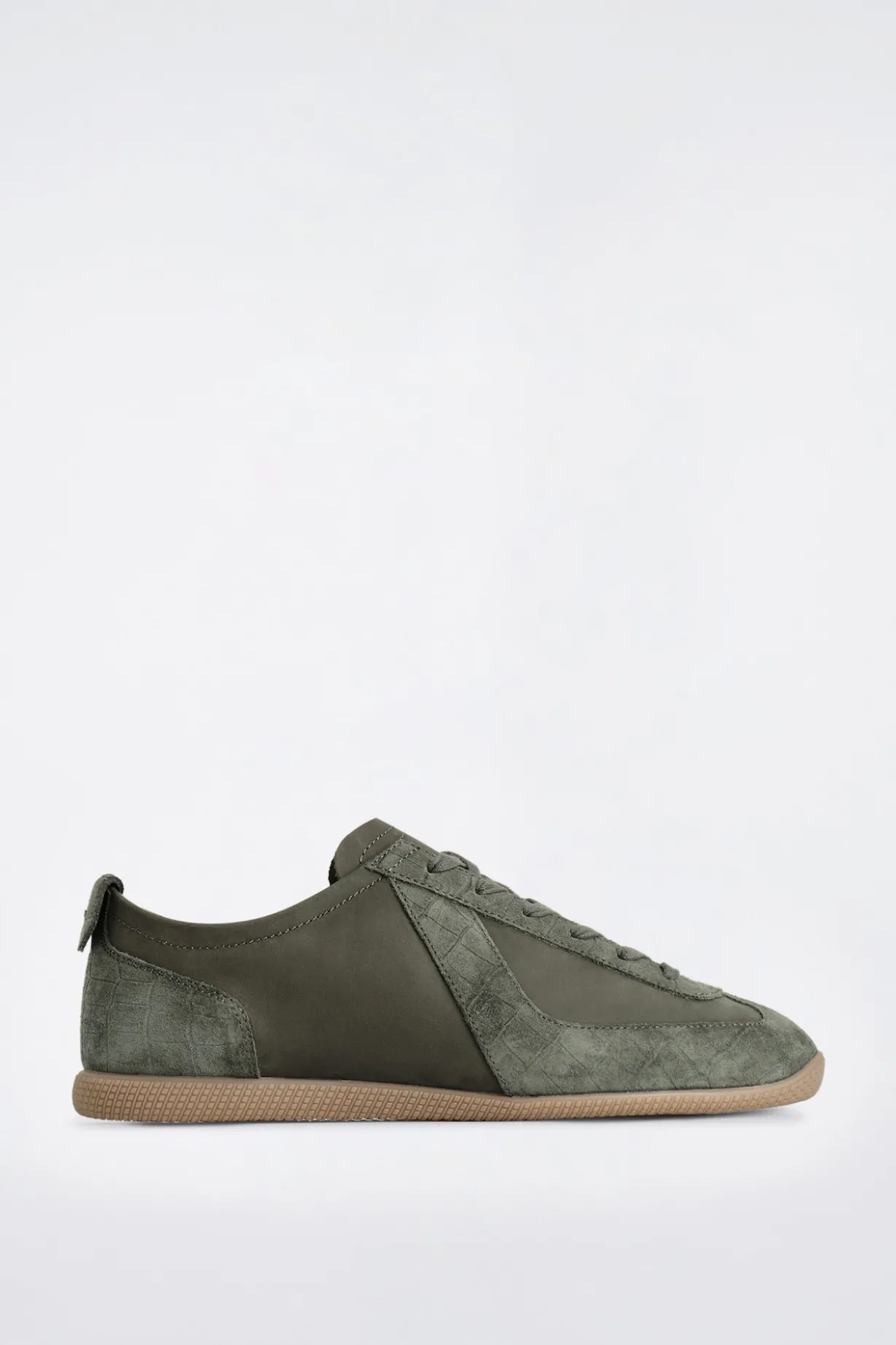 NUBUCK AND SUEDE SNEAKERS