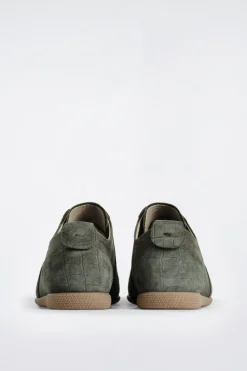 NUBUCK AND SUEDE SNEAKERS