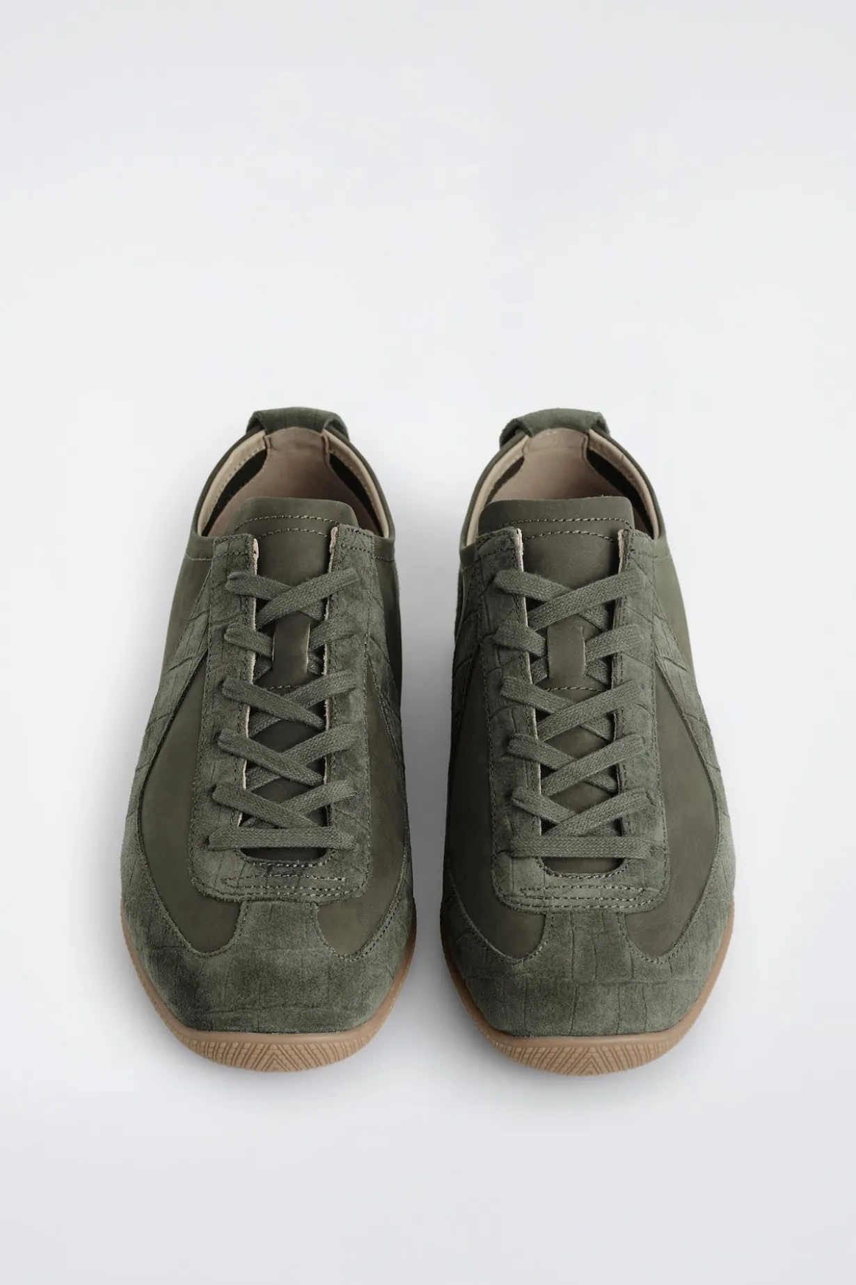 NUBUCK AND SUEDE SNEAKERS