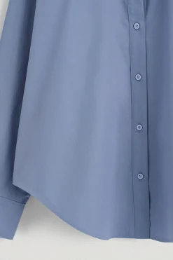 OPEN-COLLAR COTTON SHIRT