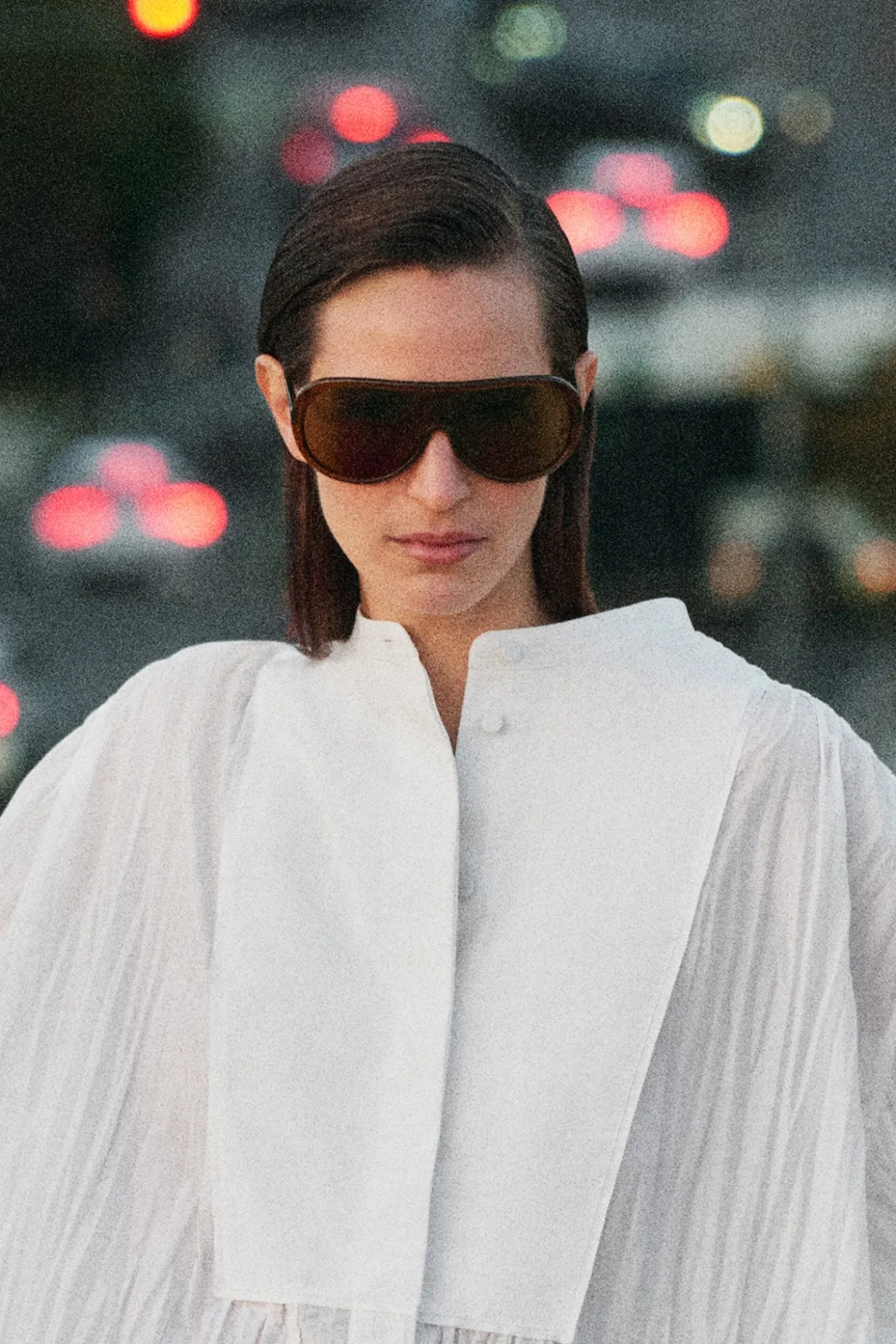 OVERSIZED AVIATOR SUNGLASSES