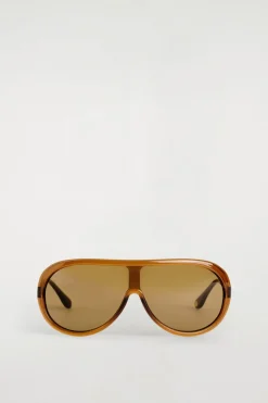 OVERSIZED AVIATOR SUNGLASSES