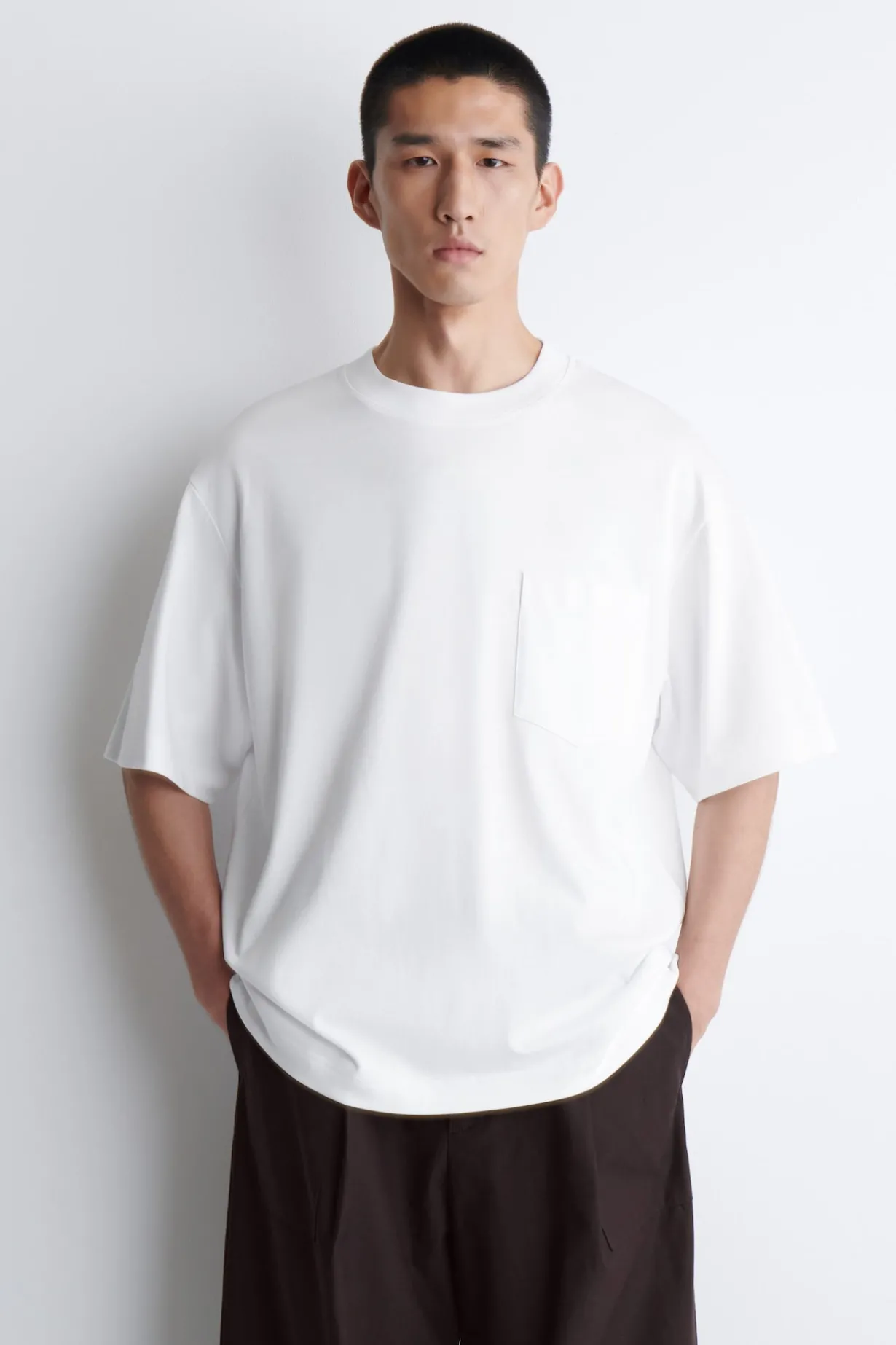 OVERSIZED HEAVYWEIGHT COTTON T-SHIRT