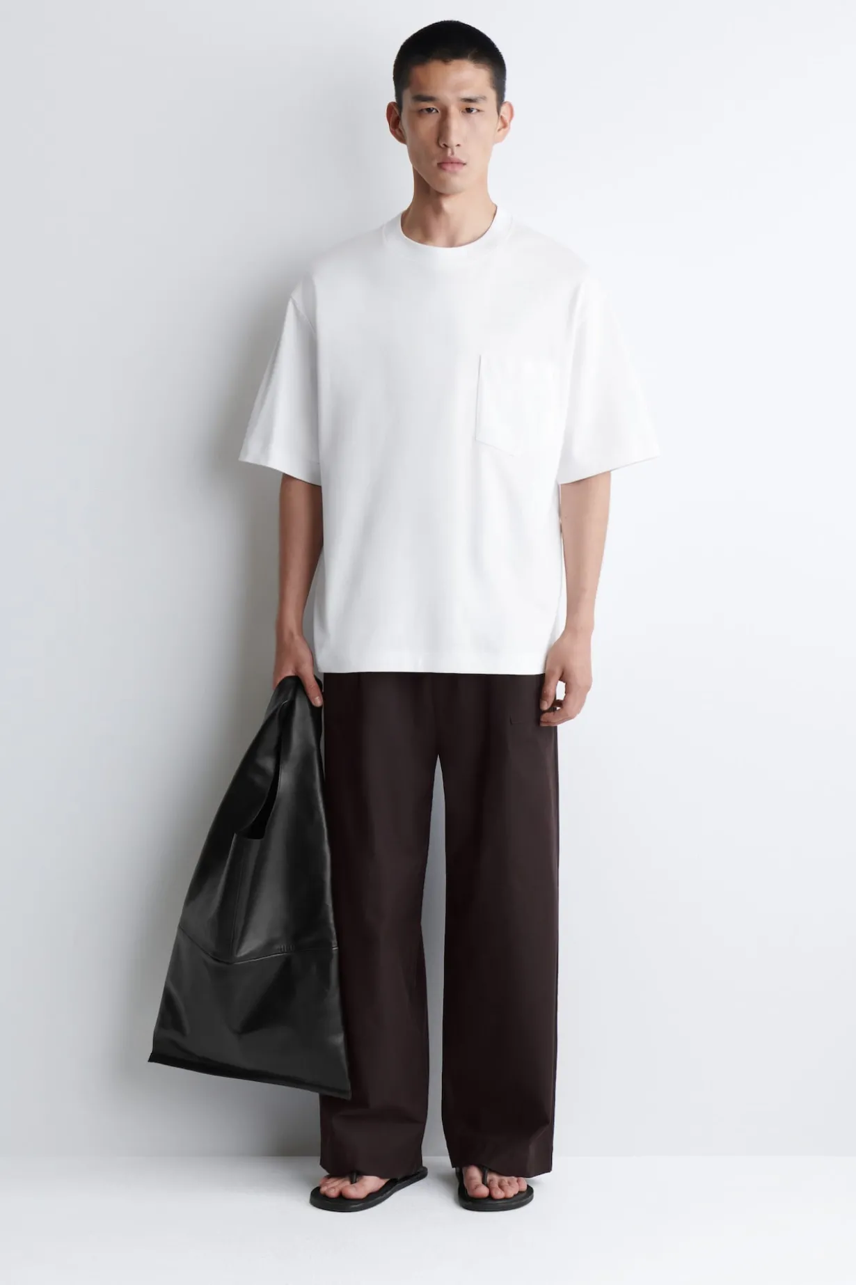 OVERSIZED HEAVYWEIGHT COTTON T-SHIRT