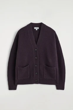 OVERSIZED MERINO WOOL CARDIGAN