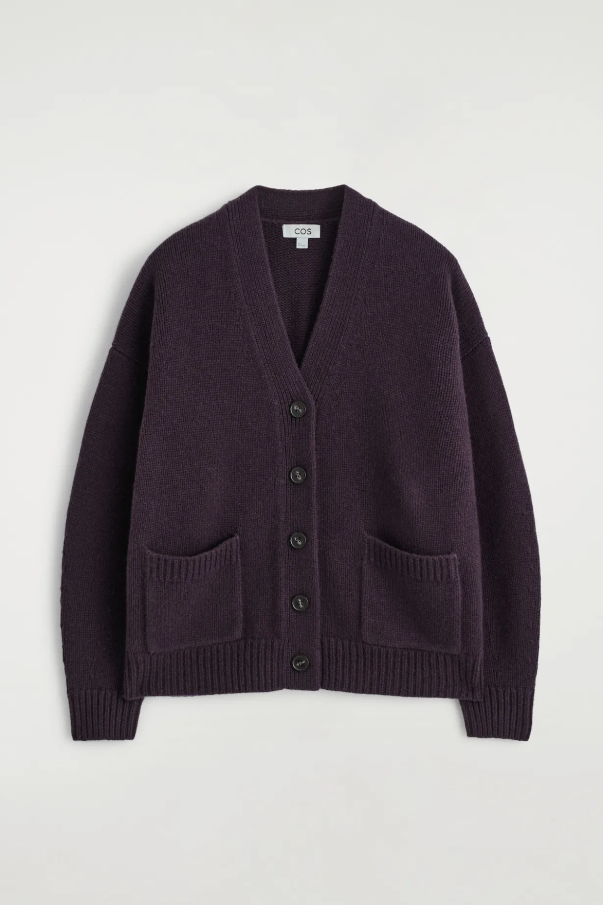 OVERSIZED MERINO WOOL CARDIGAN