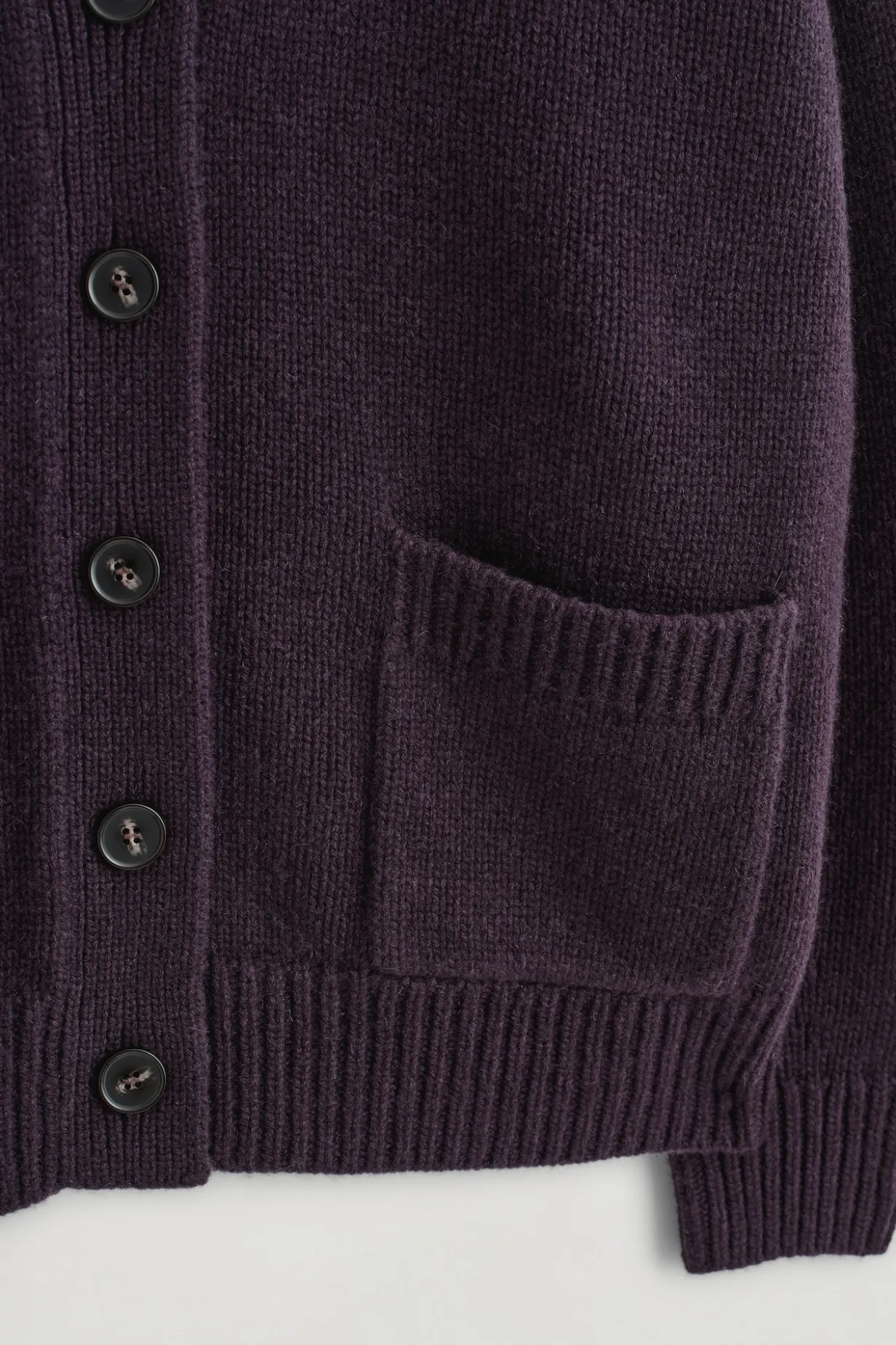 OVERSIZED MERINO WOOL CARDIGAN