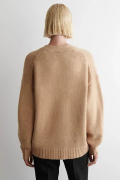 OVERSIZED MERINO WOOL CARDIGAN