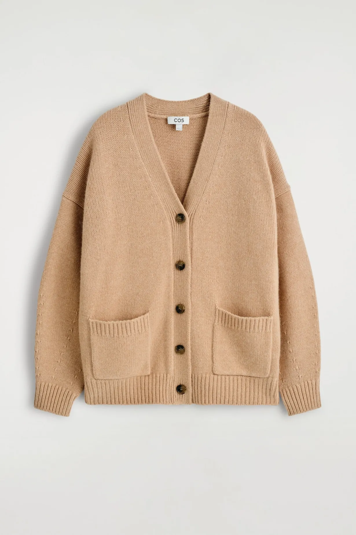 OVERSIZED MERINO WOOL CARDIGAN