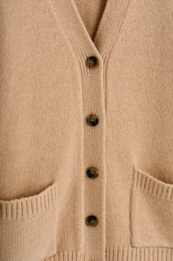OVERSIZED MERINO WOOL CARDIGAN