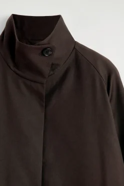 OVERSIZED mock-NECK COAT