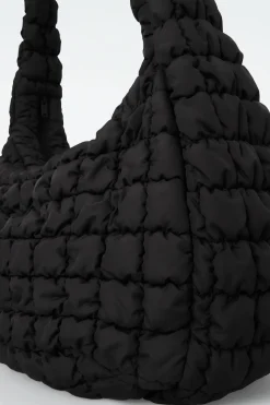 OVERSIZED QUILTED CROSSBODY BAG