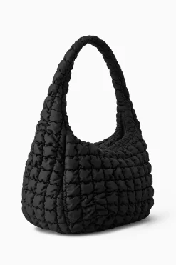 OVERSIZED QUILTED CROSSBODY BAG