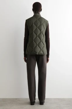 OVERSIZED QUILTED DOWN GILET