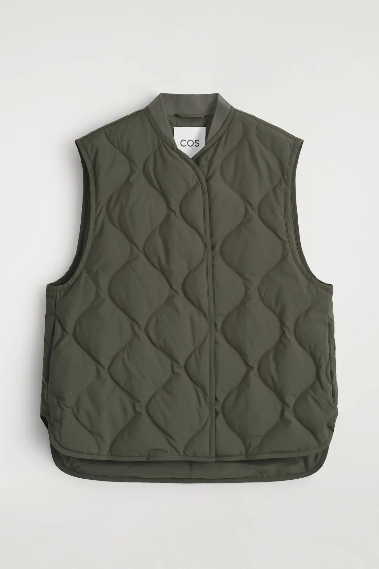 OVERSIZED QUILTED DOWN GILET