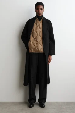 OVERSIZED QUILTED DOWN GILET
