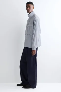 OVERSIZED WATER-RESISTANT ANORAK JACKET