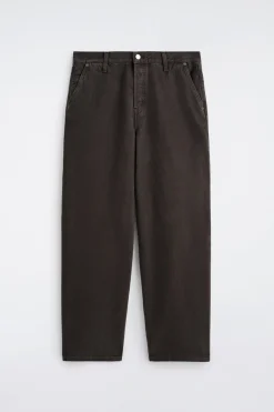 OVERSIZED WIDE-LEG DENIM PANTS