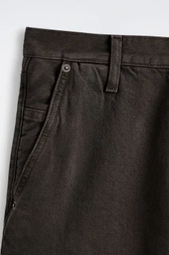 OVERSIZED WIDE-LEG DENIM PANTS