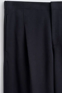 OVERSIZED WIDE-LEG JERSEY PANTS