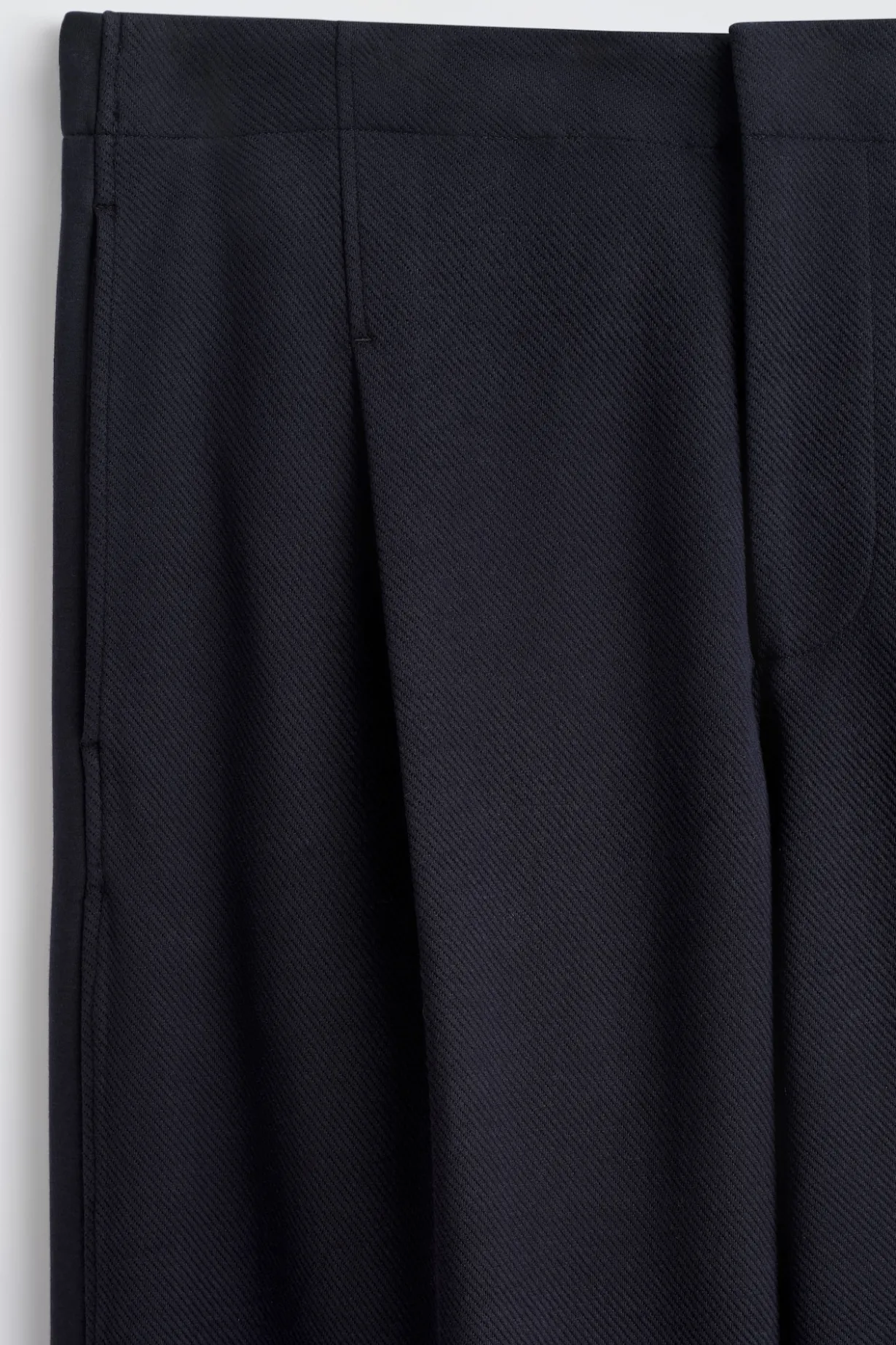OVERSIZED WIDE-LEG JERSEY PANTS