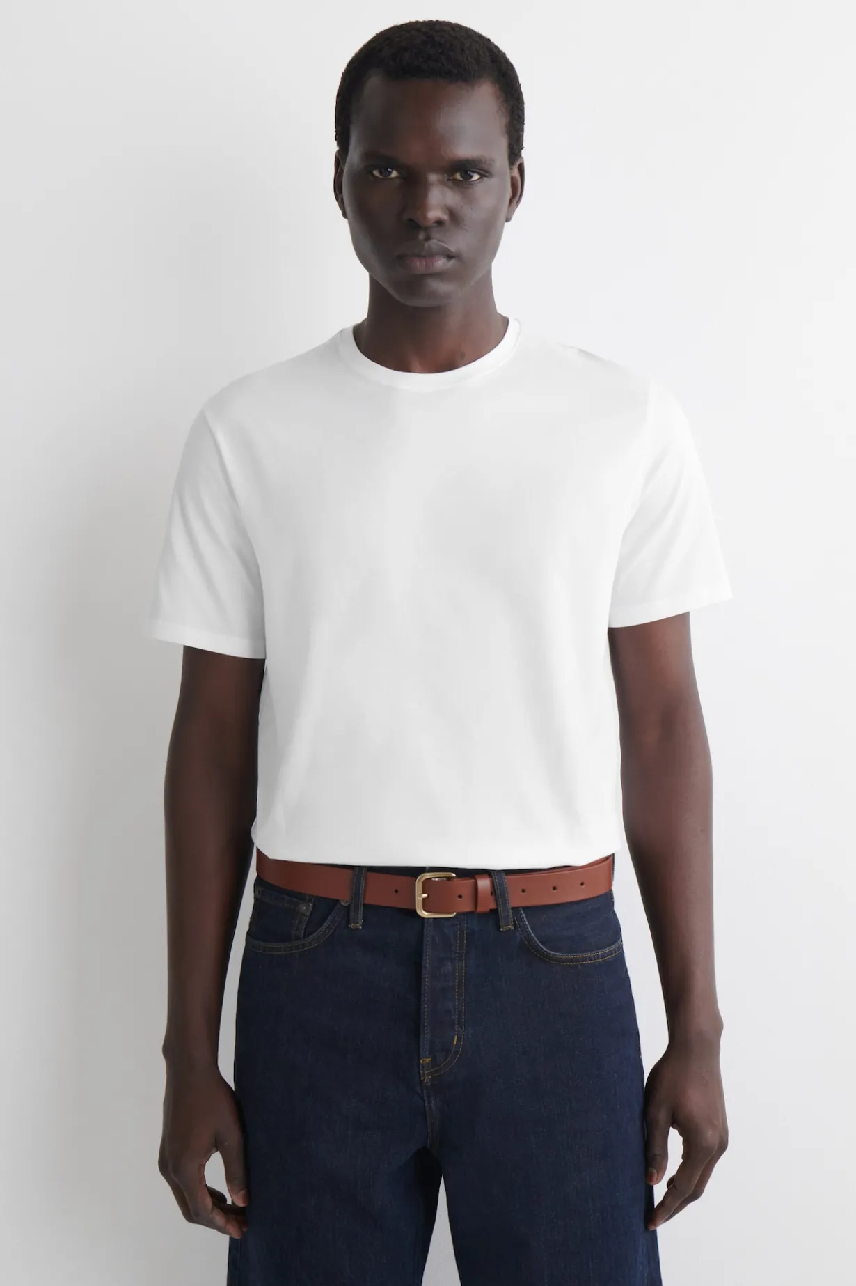 3-PACK COTTON CREW-NECK T-SHIRTS