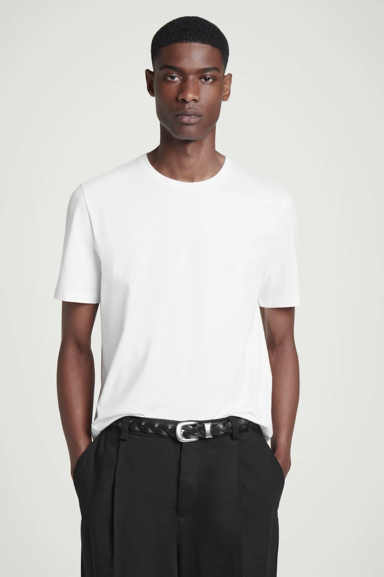 3-PACK COTTON CREW-NECK T-SHIRTS