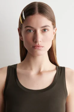 2-PACK DOMED HAIR SLIDES