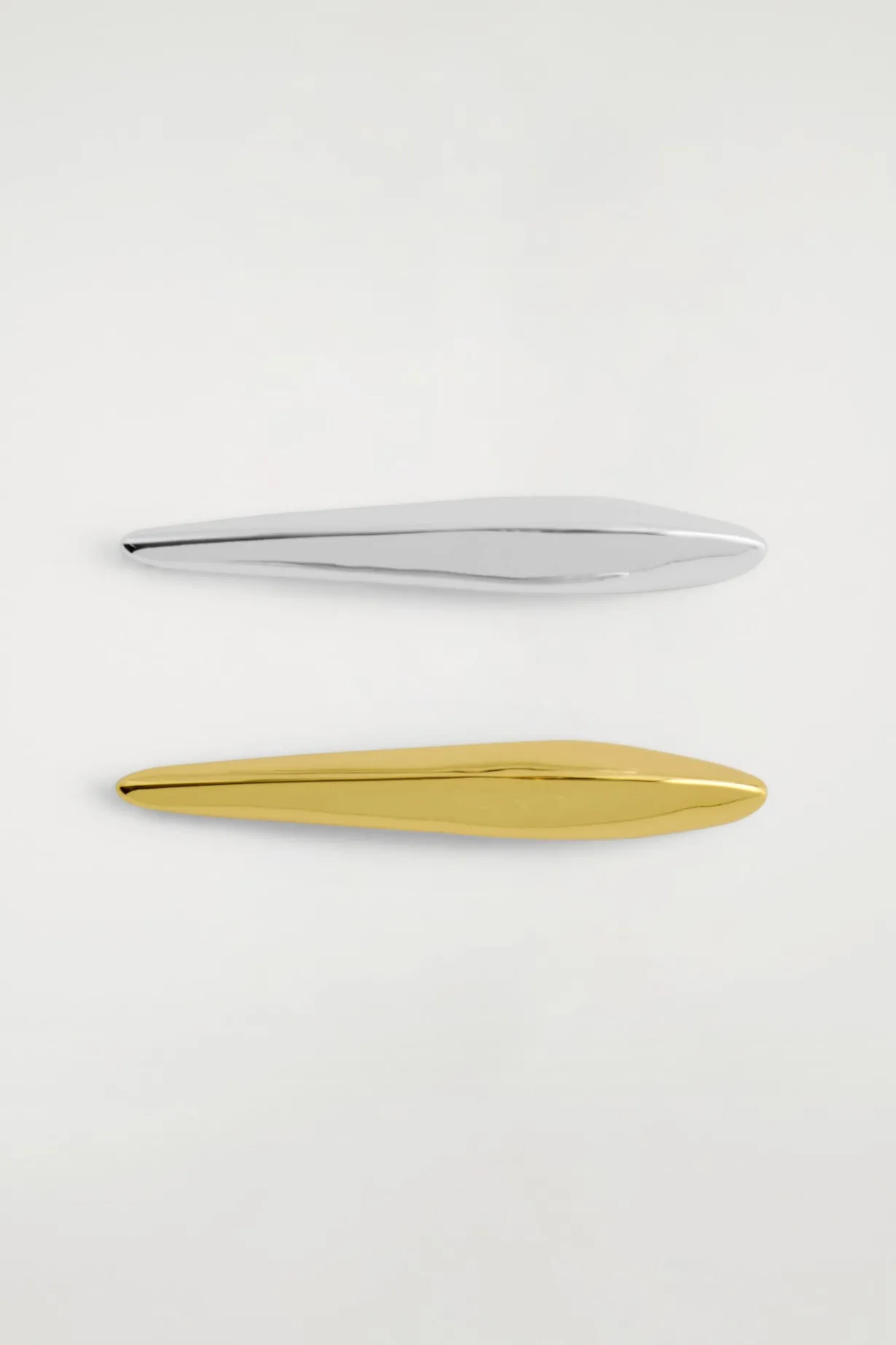 2-PACK DOMED HAIR SLIDES