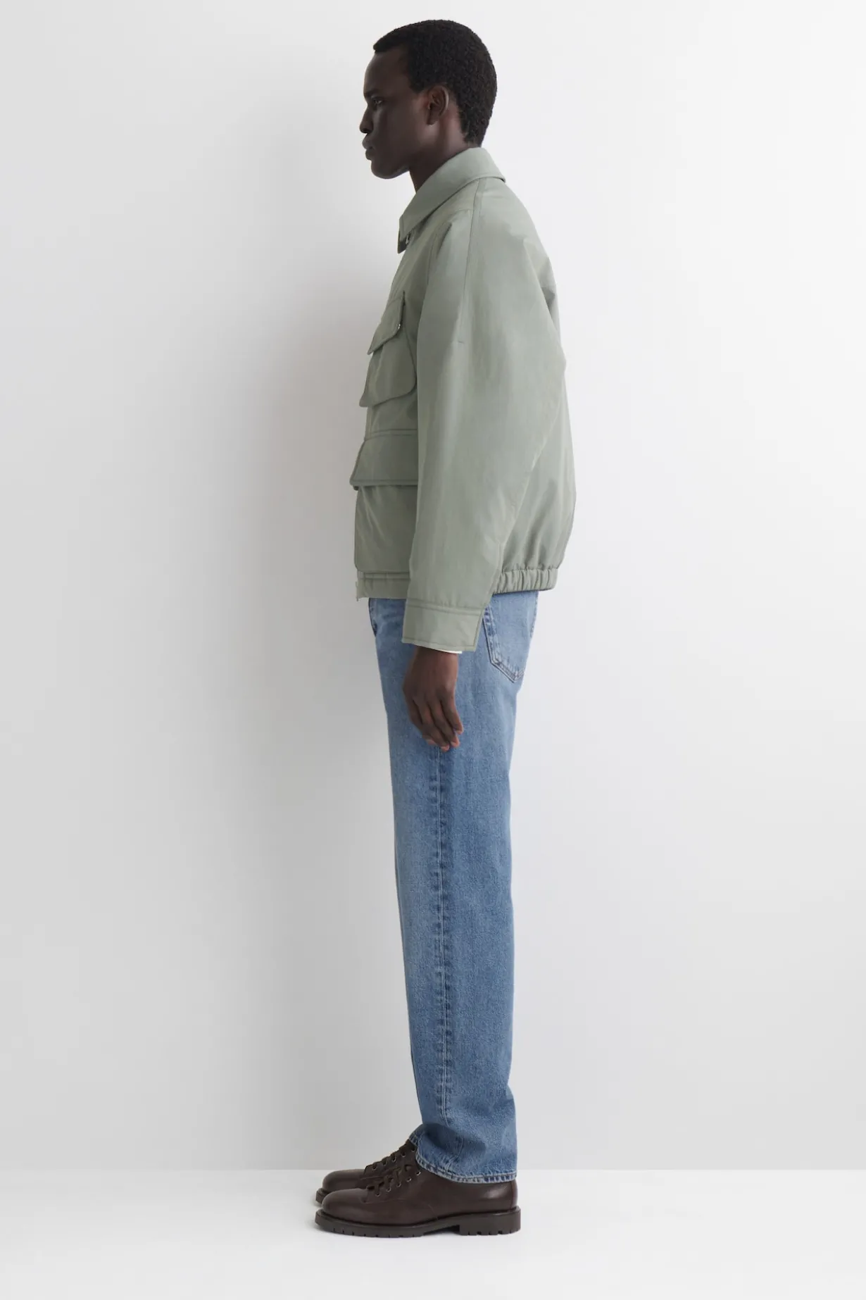 PADDED NYLON UTILITY JACKET