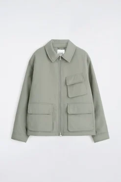 PADDED NYLON UTILITY JACKET